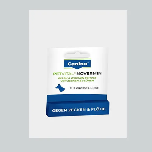 Zeckenmittel PETVITAL Novermin für große Hunde ab 15 kg