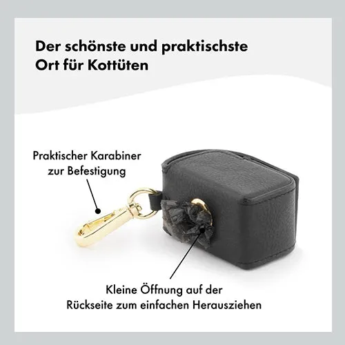 Kotbeutelspender Noir - Gold