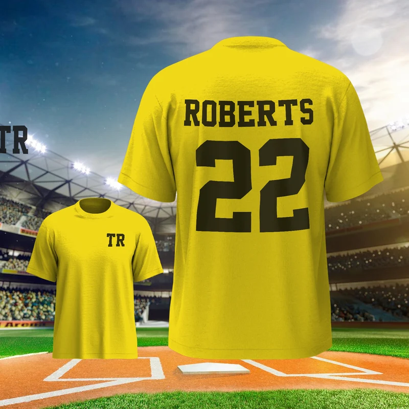Personalisierte Fußball Name & Nummer Sport T-Shirt - Schule Geschenke