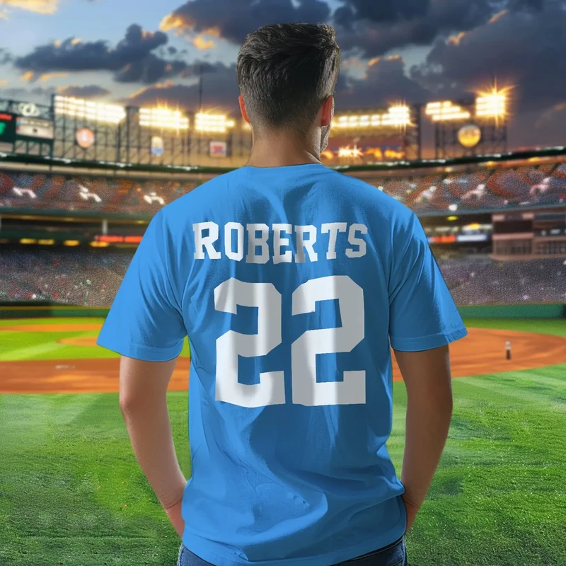 Personalisierte Fußball Name & Nummer Sport T-Shirt - Schule Geschenke