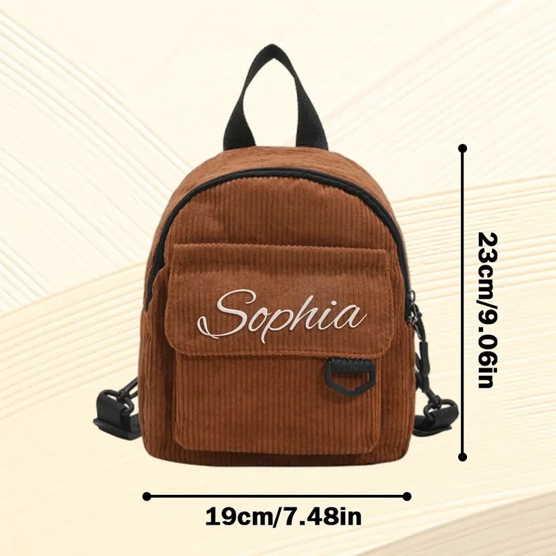 Mini-Rucksack mit Namen personalisiert