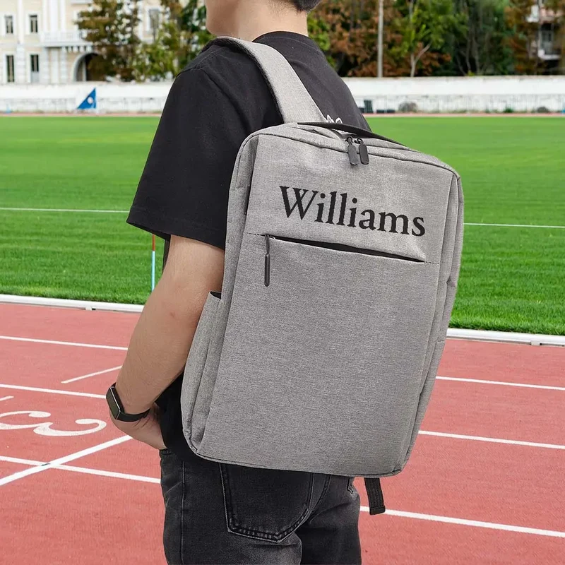Personalisiert Rucksack mit Name - College Schule Computer Tasche