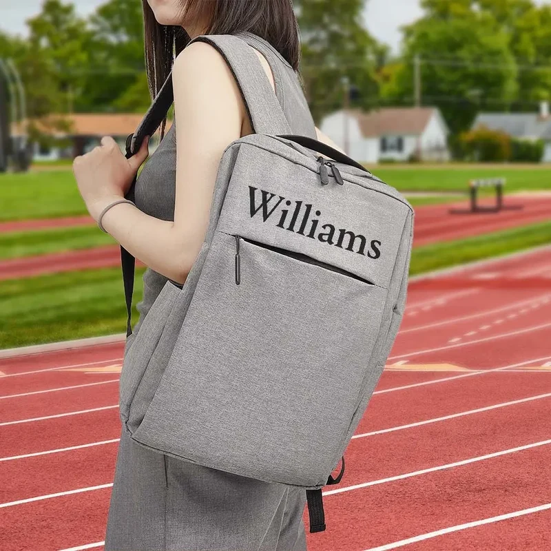 Personalisiert Rucksack mit Name - College Schule Computer Tasche