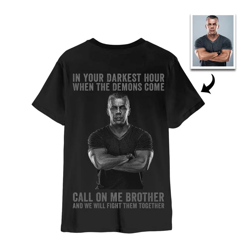 Personalisierbares T-Shirt für den Bruder - Geschenk