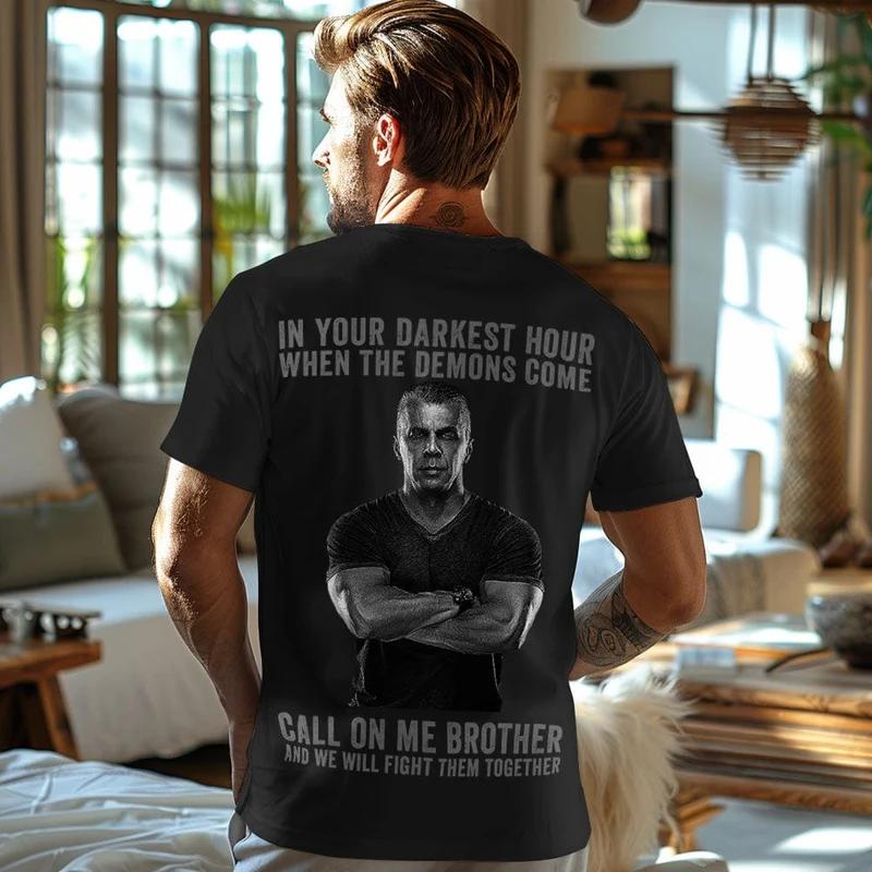 Personalisierbares T-Shirt für den Bruder - Geschenk