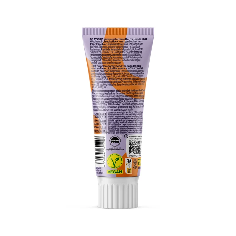 VEGDOG LEVERVURST 75 g
