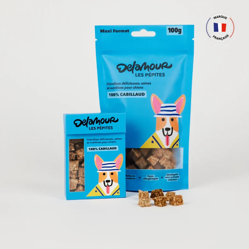 Pépites/Nuggets Kabeljau, getreidefrei