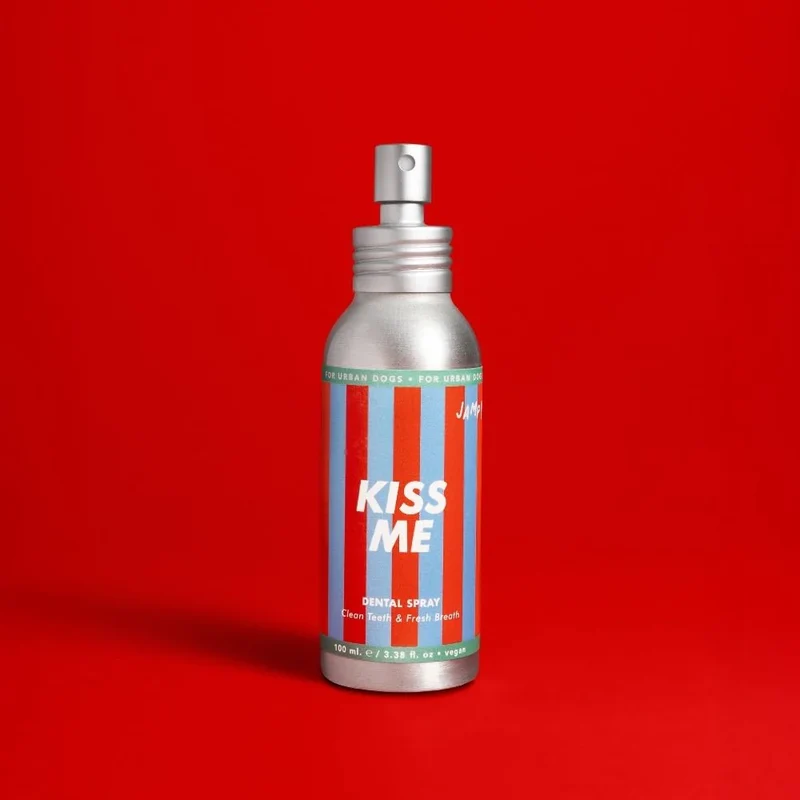 Kiss Me - Natürliches Zahnspray gegen Maulgeruch für Hunde 100g VEGAN