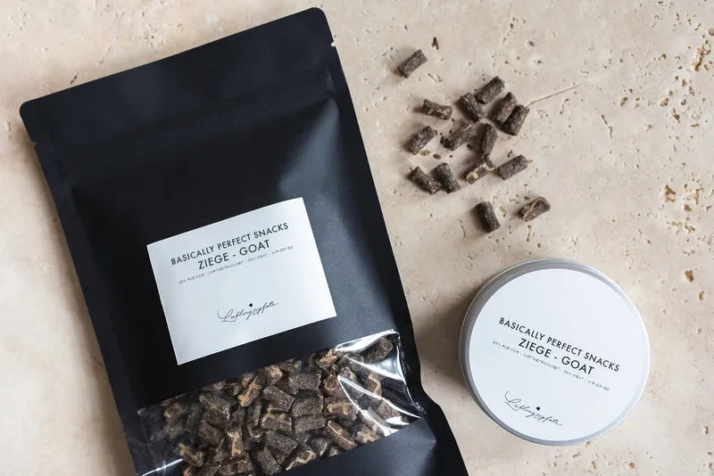 Basically Perfect Snacks Ziege / Goat 60g