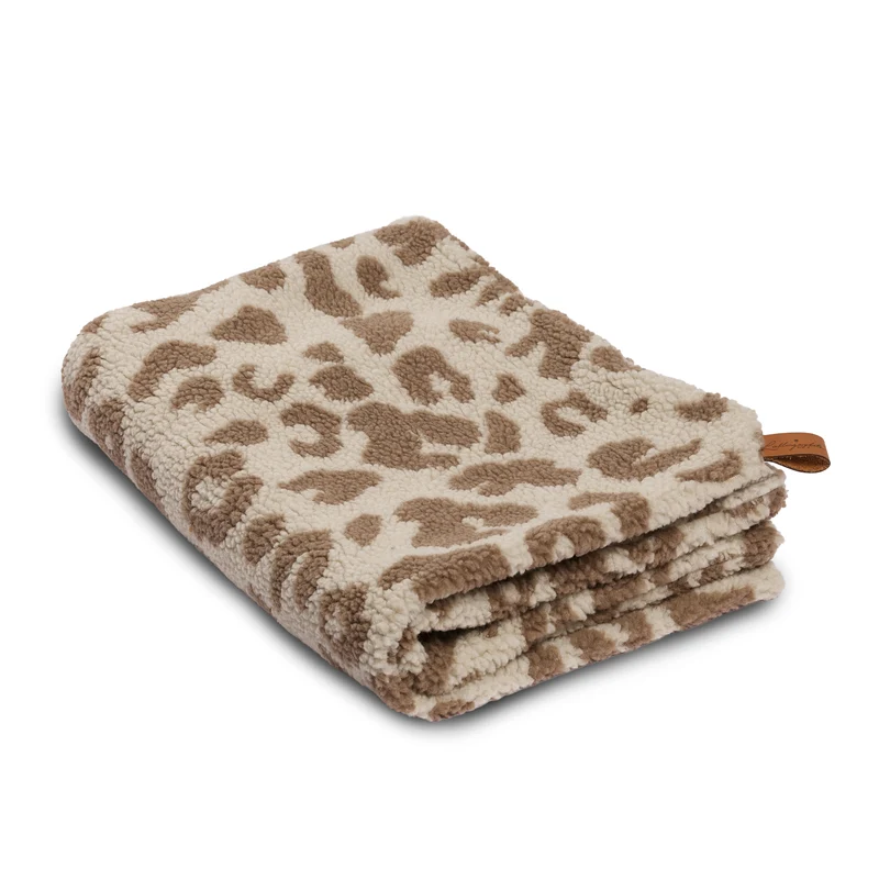 Hundedecke Teddy Leo Sand/ Braun