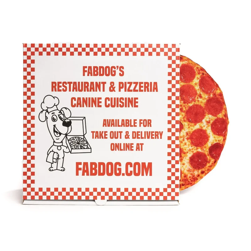 Pizza-Spielzeug für Hunde