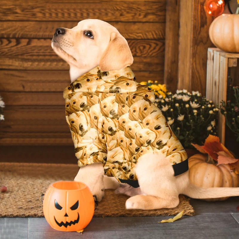 Dog Hoodie - personalisierte lustige Haustier Hund Kleidung