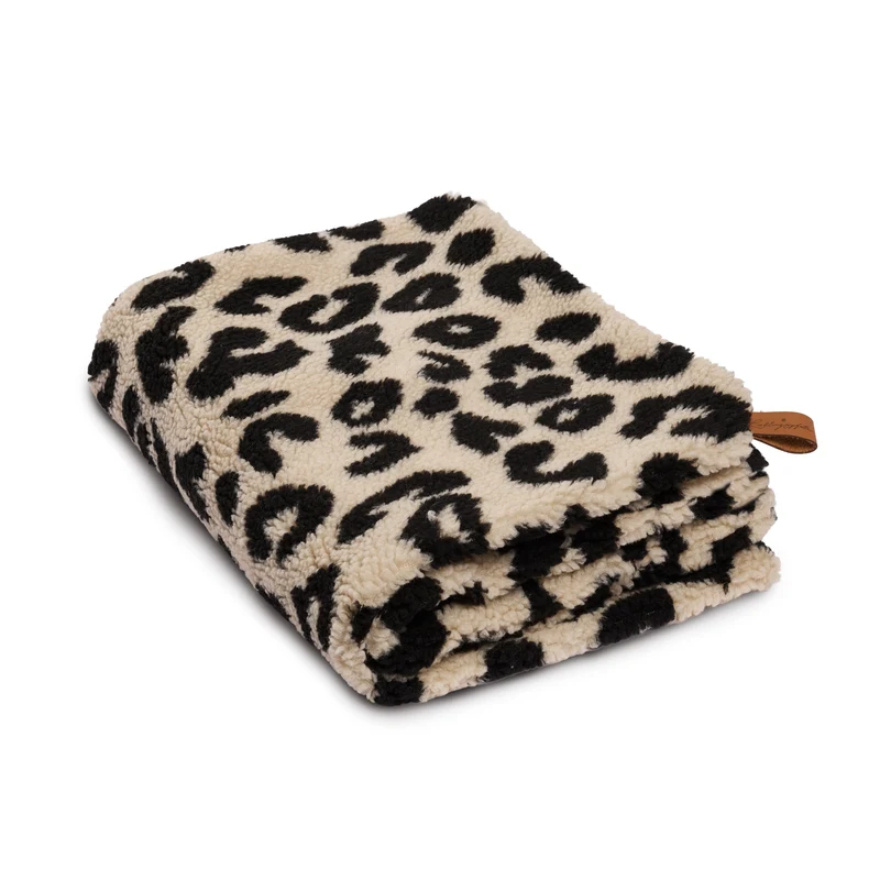 Hundedecke Teddy Leo Beige/ Schwarz