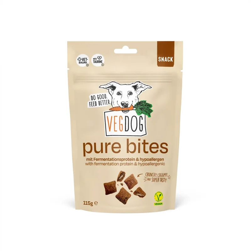 VEGDOG PURE BITES 115 g