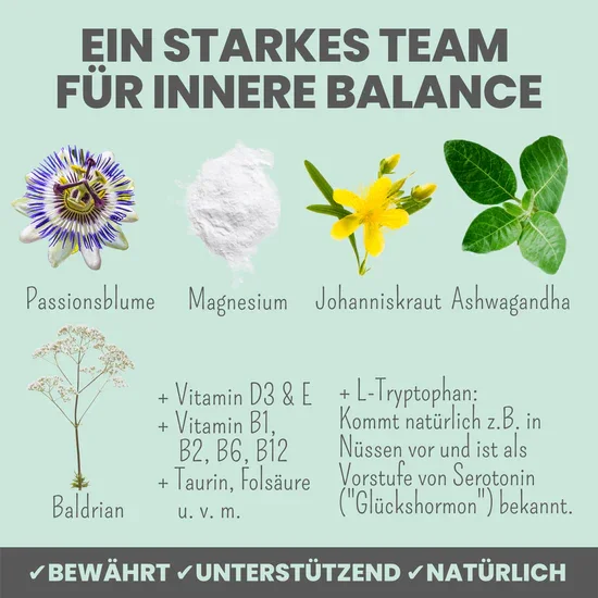 Noms+ Wohlfühlmix Pulver für Hunde & Katzen | Bei Stress, Angst, Unruhe & Hyperaktivität | 100% vegan & tierleidfrei