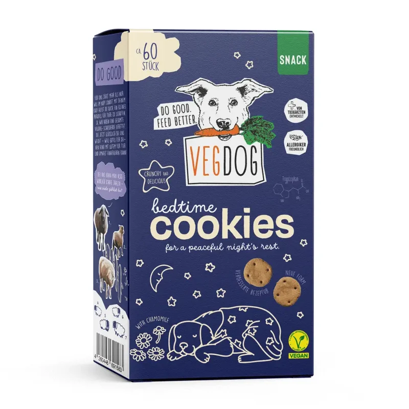 VEGDOG BEDTIME COOKIES 400 g