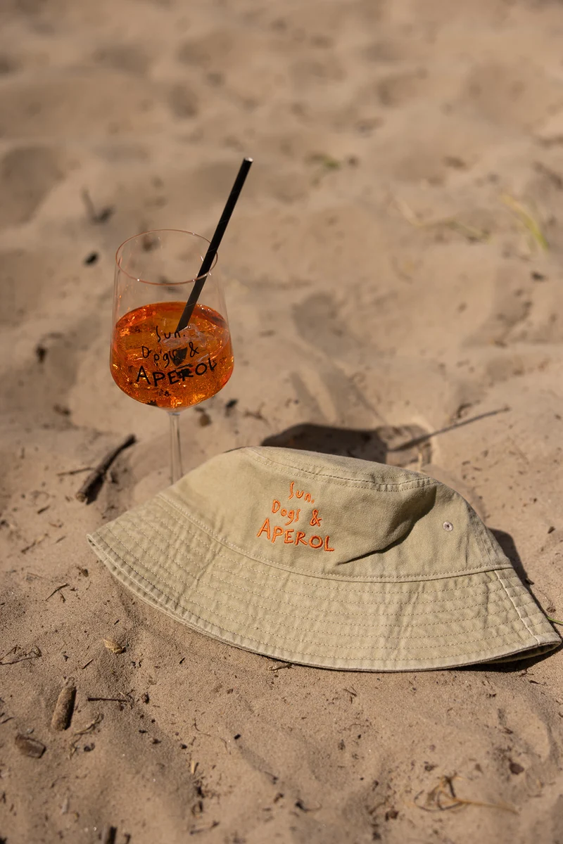 "Sun, Dogs & APEROL" Glas