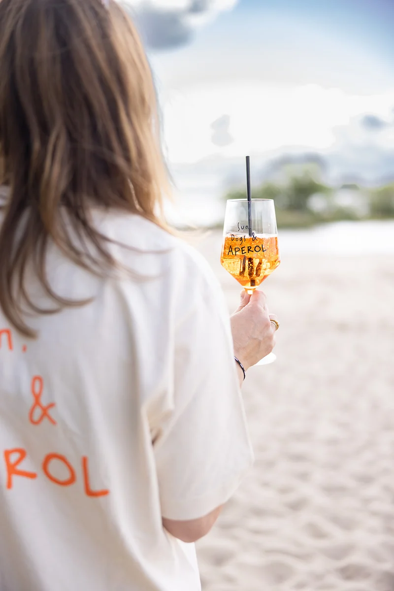 "Sun, Dogs & APEROL" Glas