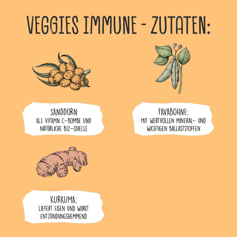 VEGDOG VEGGIES immune 125g