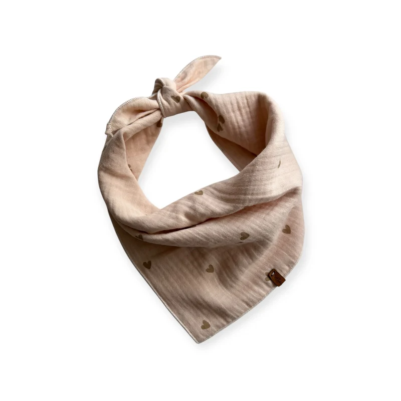Musselin Halstuch "Little Hearts"