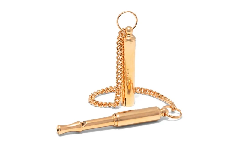 Hundepfeife No. 535 Poliertes Messing