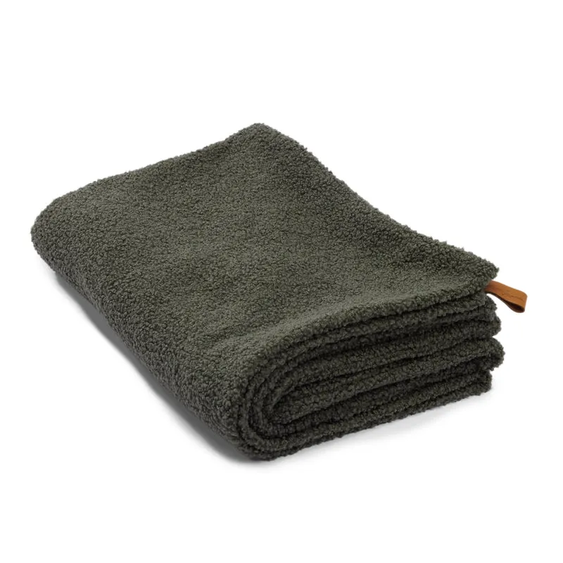 Oversize Hundedecke aus Teddy Grün