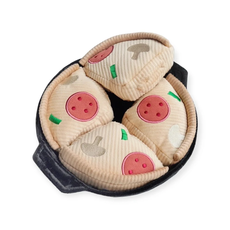 DEEP DISH PIZZA HUNDESPIELZEUG