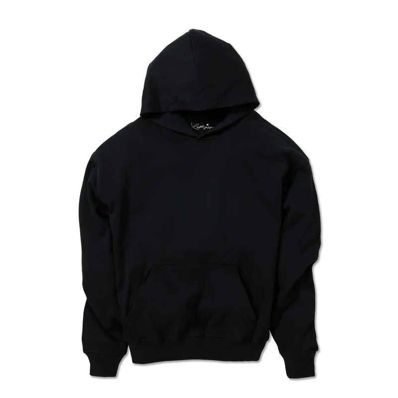 Oversized Hoodie "I look normal" Schwarz