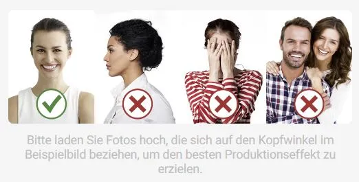 Foto Gesicht T-Shirt - Geschenk für Frauen und Männer Frohe Weihnachten