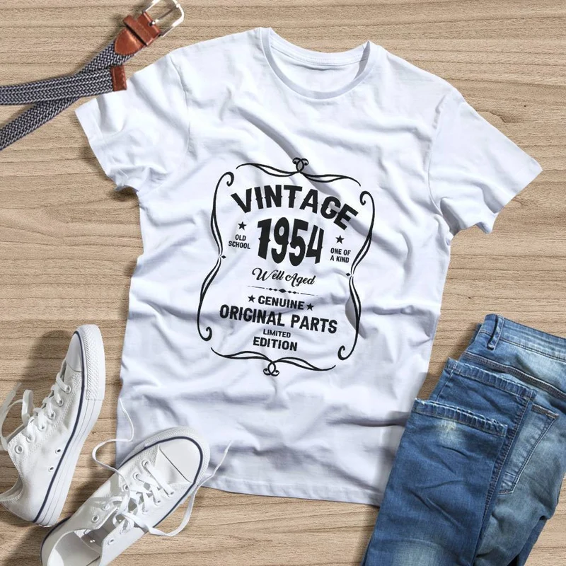 Geburtstag Shirt VINTAGE Jahrgang personalisierbar - 7 Größen