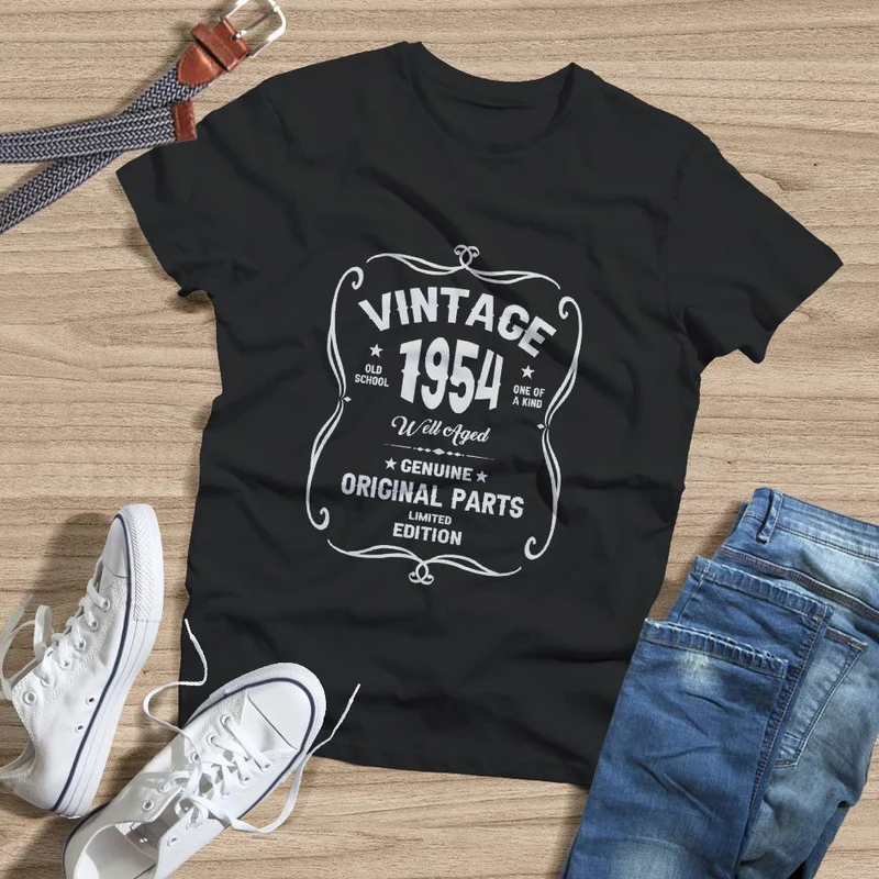 Geburtstag Shirt VINTAGE Jahrgang personalisierbar - 7 Größen