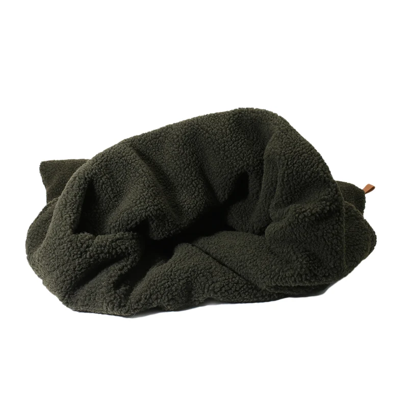 Kuschelschlafsack Teddy Army Green