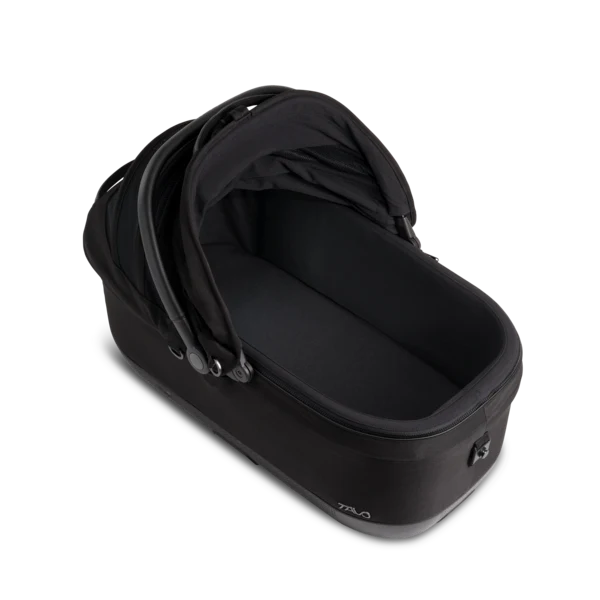 Isofix Autositz & Transportbox Maeve™ iso7x-L WIND von Tavo für Hunde bis 18 kg | GREENGUARD-Gold-Zertifizierung | Farbe: Onyx