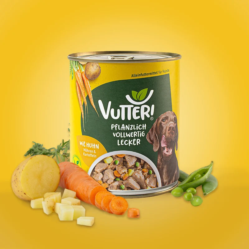 Nassfutter: Wie Huhn – von Vutter! - 800g