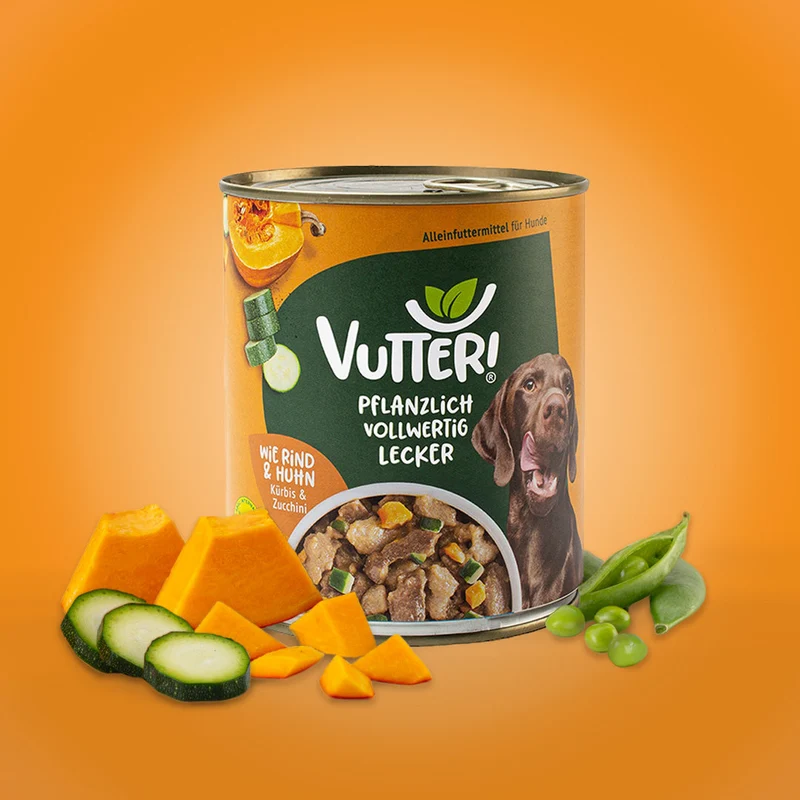 Nassfutter: Wie Rind & Huhn – von Vutter! - 800g