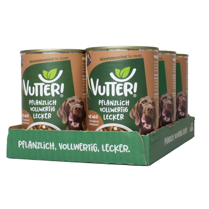 Nassfutter: Wie Wild – von Vutter! - 400g