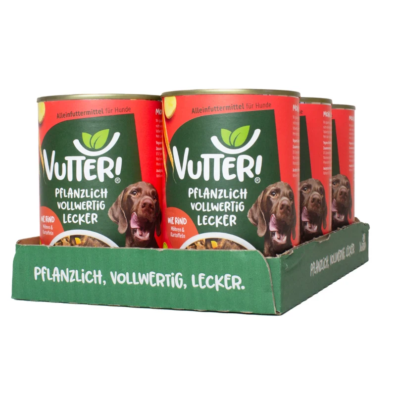 Nassfutter: Wie Rind – von Vutter! - 400g