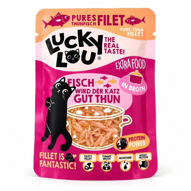 Lucky Lou Thunfischfilet in Saft 70g