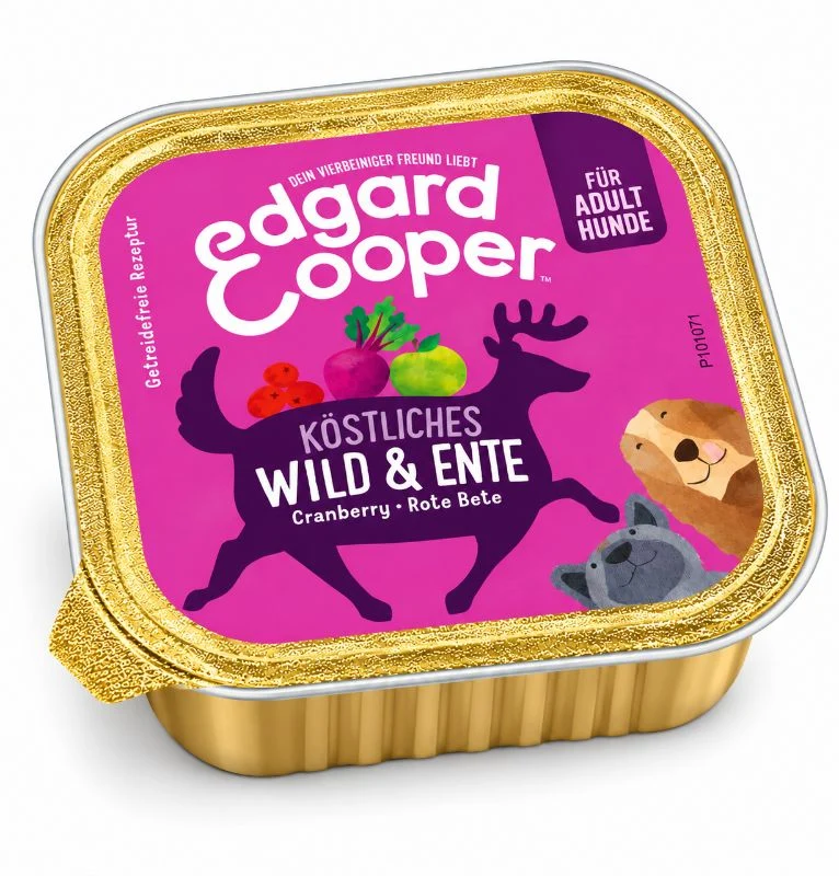 Edgard & Cooper Nassfutter Wild & Ente 150g