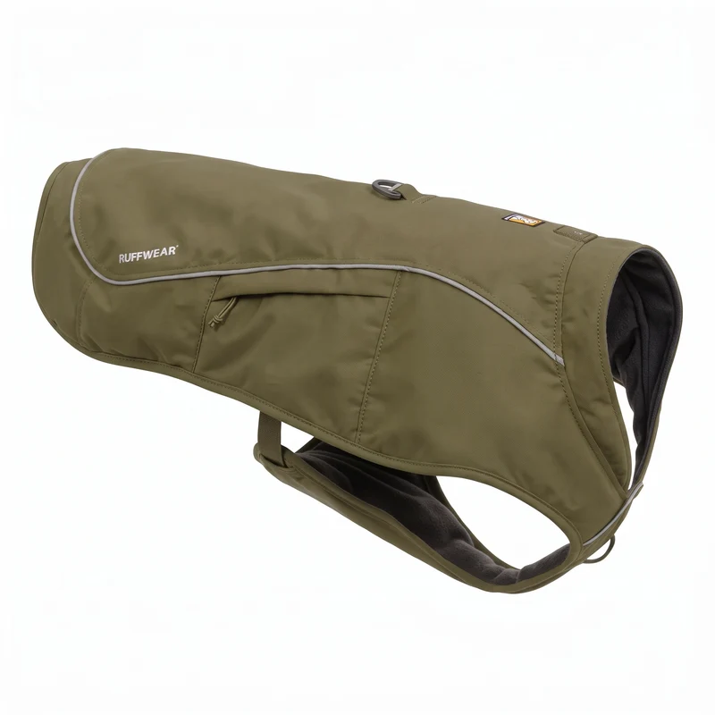 Ruffwear Overcoat Fuse™ – wattierte Hundeweste mit integriertem Geschirr