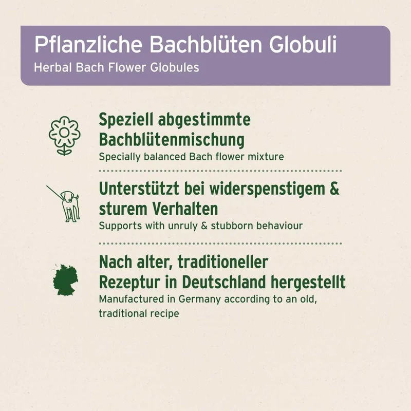 AniForte Bachblüten Protest Globuli für Hunde & Katzen 15 g