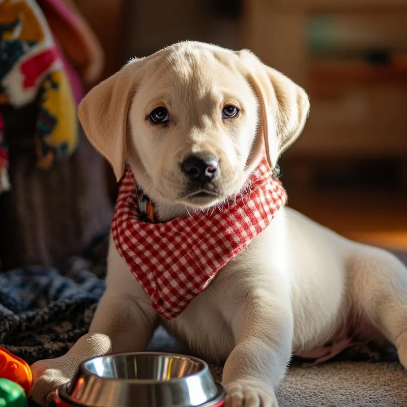 Red Dog Bandana Collar