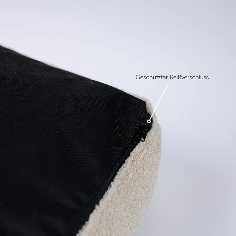 Hundebett Teddy von Caruso - orthopädisch & recycelt - Oeko-Tex® Standard - 3 Farben & Größen