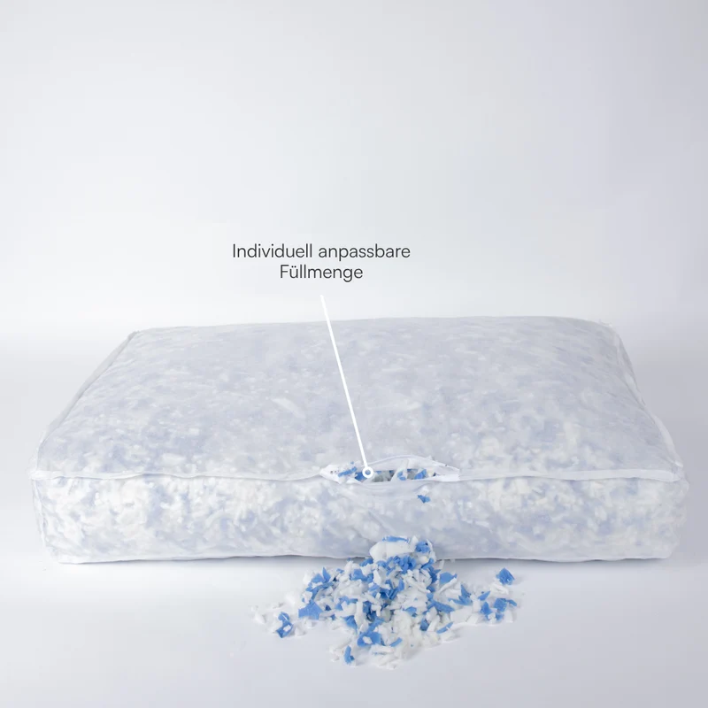 Hundebett Teddy von Caruso - orthopädisch & recycelt - Oeko-Tex® Standard - 3 Farben & Größen