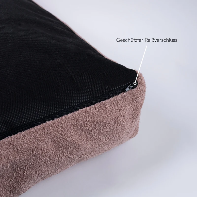 Hundebett Teddy von Caruso - orthopädisch & recycelt - Oeko-Tex® Standard - 3 Farben & Größen