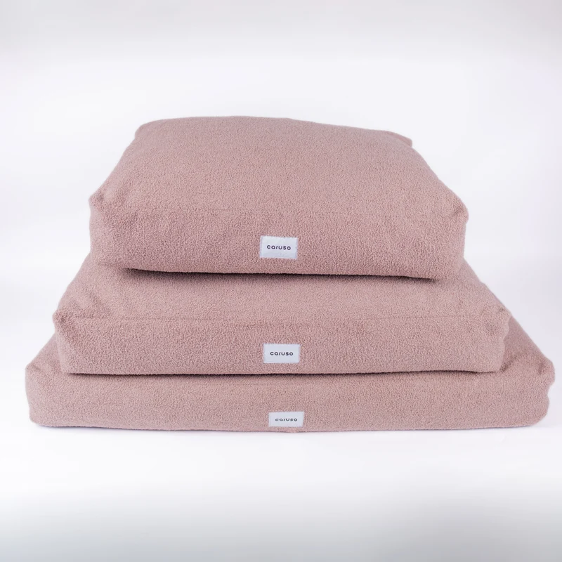 Hundebett Teddy von Caruso - orthopädisch & recycelt - Oeko-Tex® Standard - 3 Farben & Größen