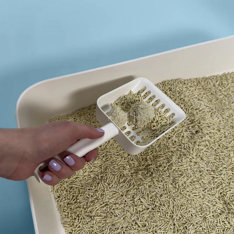 2x17L Nachhaltiges Katzenstreu Tofu Natural von HOOPO® | 100% Tofu | Blitzschnelle Klumpenbildung