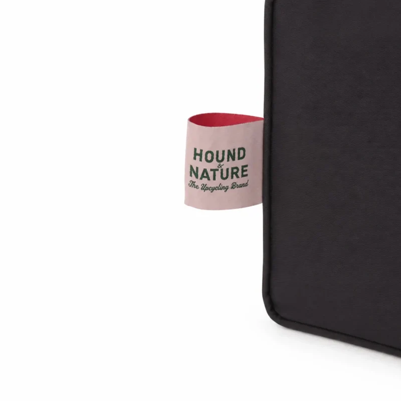 Orthopädisches Hundekissen BUDDYstyle HOUND&NATURE | Härtegrad variierbar | Wasserdicht & recycelt | Grau