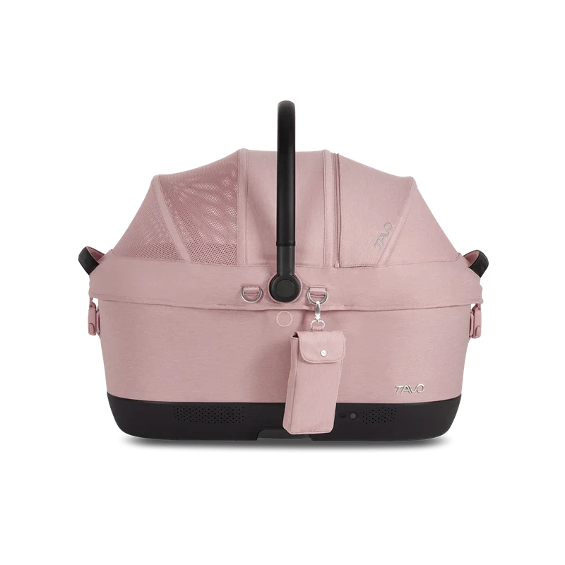 Isofix Autositz & Transportbox Maeve™ iso6x Wind Tavo | Integriertes Belüftungssystem | für Hunde bis 18 kg | GREENGUARD-Gold-Zertifizierung | Sakura