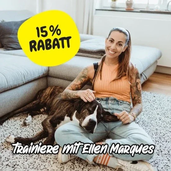 BUDDY. Hundespielzeug Giraffe aus Leder - inkl. 15% Rabatt Hundetraining Ellen Marques